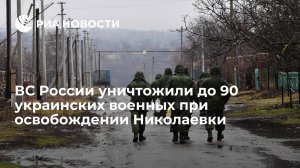 Минобороны: штурмовики при поддержке ВС России освободили Николаевку в ДНР и уничтожили до 90 бойцов ВСУ