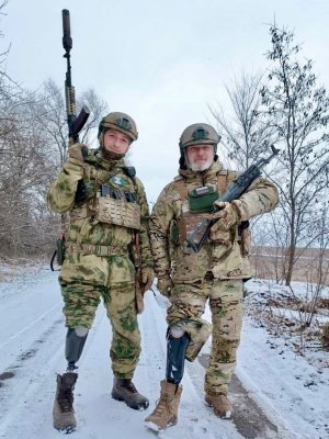 Боец с позывным Санта, дважды подрывавшийся на минах, возглавил штурмовую операцию на протезе