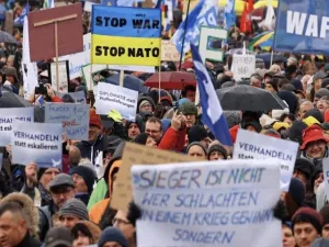 В Европе растут антивоенные протесты