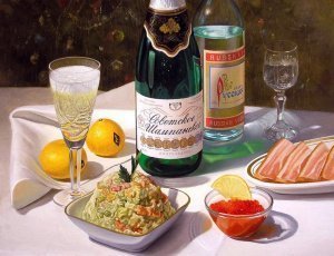 [«Кто не рискует, тот не пьёт шампанское»] Производство водки в РФ в январе-феврале снизилось на 8,2%, шампанского – выросло на 25,8%