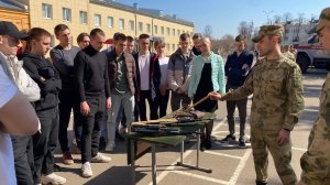 В казанском батальоне по охране важных государственных объектов студентам рассказали о службе в Росгвардии