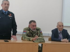 Встреча с ветеранами боевых действий в библиотеке КБГУ