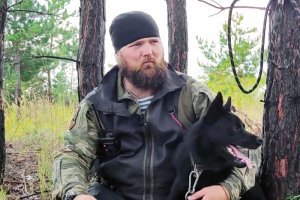 Российский кинолог натренировал лайку охотиться за беспилотниками ВСУ