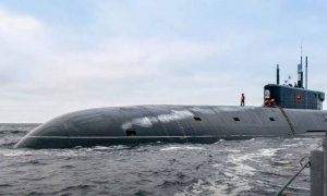 Новейший подводный ракетоносец «Генералиссимус Суворов» начал межфлотский переход к месту постоянного базирования