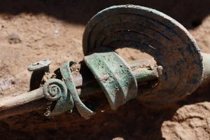 Студенты КБГУ – участники Северо-Кавказской археологической экспедиции – 2023