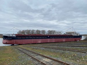 На СЗ «Окская судоверфь» спущен на воду сухогруз «Конструктор Егоров» проекта RSD71