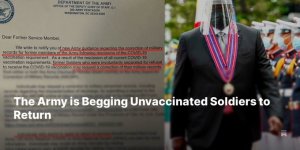 Пентагон "умоляет" невакцинированных солдат вернуться на службу