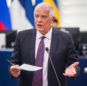 Боррель «Почему в ситуации с Украиной ЕС единогласно стоит "на правильной стороне истории", а вопросе ближневосточного конфликта колеблется и не знает, "где эта правильная сторона"