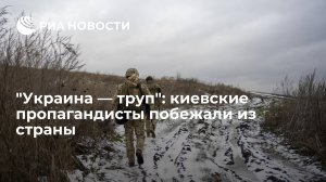 [Статья]  "Украина — труп": киевские пропагандисты побежали из страны
