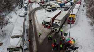 Польские перевозчики ужесточили блокаду границы с Украиной