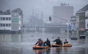 Проливные дожди вызвали сильные наводнения в Германии