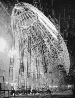 Дирижабль "Гинденбург": История строительства 1932 года