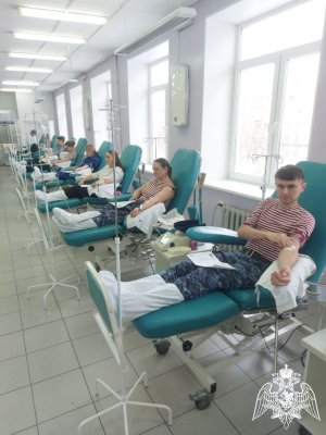 Росгвардейцы поддержали акцию «От сердца к сердцу» в Иванове