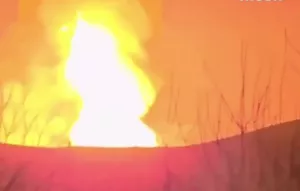Мощный взрыв ночью случился на центральной линии главного газопровода Ирана