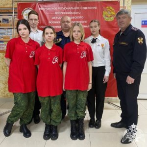Офицер Росгвардии принял участие в слёте Юнармейского движения в Иванове