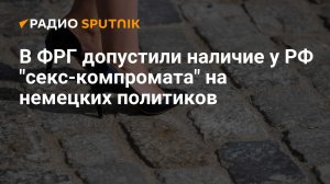 В ФРГ допустили наличие у РФ "секс-компромата" на немецких политиков