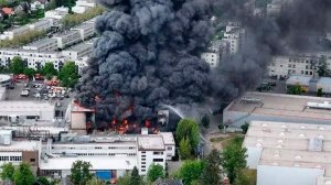 Тушение завода Diehl в Германии остановили из-за угрозы загрязнения