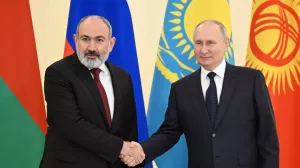Путин начал переговоры с Пашиняном