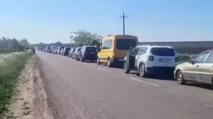 Во Львовской области на выезде с Украины образовались заторы