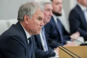 Володин отчитал Толстого и Калашникова за увлечение поездками за рубеж