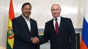 Путин провел переговоры с президентом Боливии
