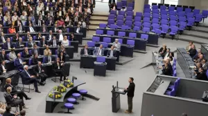 Партия Вагенкнехт бойкотировала выступление Зеленского в бундестаге