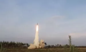 В Киеве в начале недели ракетным ударом поразили командный пункт СБУ