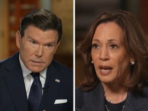 Пришла в логово врага показать себя и опозорилась: Камала Харрис оказалась беспомощна без телесуфлера на интервью (Штаб Трампа: Камала Харрис не ответила ни на один вопрос в интервью Fox News)