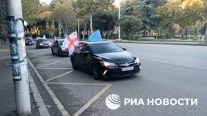 Правящая "Грузинская мечта" набирает около 56,1% голосов, показал exit poll