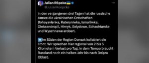 Фронт ВСУ разваливается: Россия взяла в ДНР 8 населённых пунктов за 3 дня — Рёпке