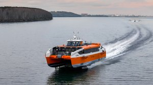 Катамараны «Сарма» и «Селенга» проекта HSC150В приступили к ходовым испытаниям