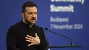 [«Чей туфля? О! Моё. Спасибо!»] Зеленский подтвердил, что Украина получила разрешение на дальнобойные удары и заявил о намерении использовать ATACMS