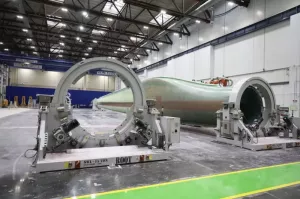 В Ульяновской области открыли первый в РФ завод по производству композитных ветролопастей