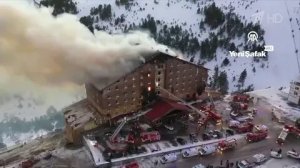 Число погибших при пожаре на горнолыжном курорте в Турции достигло 66 человек