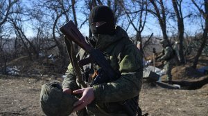 [Форсаж] Российские бойцы выбили подразделения ВСУ с их позиций у Макеевки в ЛНР и, форсировав реку Текуч, закрепились на ее западном берегу, создав плацдарм