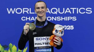Российский синхронист Мальцев завоевал второе золото на ЧМ в Сингапуре