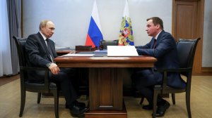 Путин встретился с губернатором Архангельской области