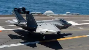 Новейший истребитель F-35 ВМС США разбился в Калифорнии. Крушение самолёта стало вторым случаем в этом году