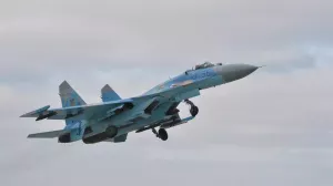 На запорожском фронте сбит украинский истребитель Су-27