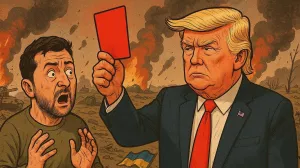 [Красная карточка или чёрная чёртова метка?] Не спасет никто: Зеленский станет жертвой древнего проклятия земли русской силы. «Ты низложен, Сильвер, слезай с бочки»