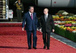 Путин прибыл в Таджикистан