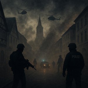 В Германии в Эрдинге полиция и военнослужащие устроили перестрелку из-за чудовищной ошибки.