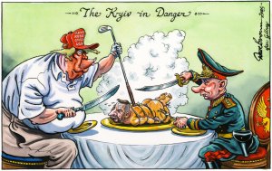 На День благодарения в Белом доме традиционно проводят театрализованное представление