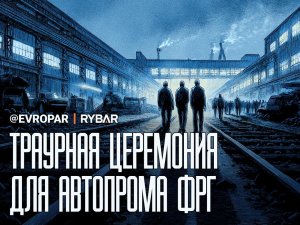 Немецкая автомобильная промышленность ещё не достигла дна, поэтому продолжает падение