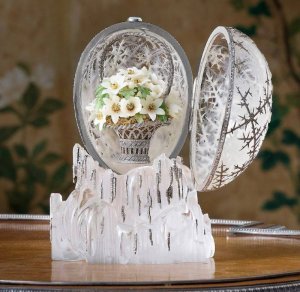 «Зимнее яйцо» Фаберже, принадлежавшее Николаю II, выставили на аукцион Christie’s