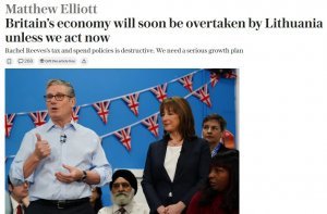 Telegraph: Экономику Британии скоро обгонит Литва