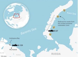 "Академик Иоффе" в ходе арктической экспедиции обнаружило в Баренцевом море неизвестное ранее захоронение радиоактивных отходов