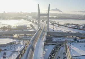 В ночь с 15 на 16 декабря Группа «ВИС» откроет движение по мостовому переходу через реку Обь в Новосибирске