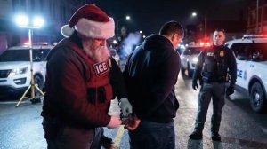 В США опубликовали кадры с Санта-Клаусом, депортирующим мигрантов