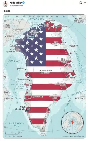 В Гренландию прибыли первые военные из Европы